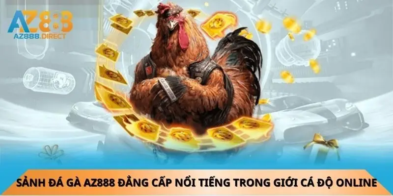 Sảnh Đá gà Az888 đẳng cấp nổi tiếng trong giới cá độ online